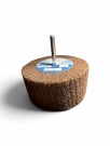 PODIM Non-Woven Slipehjul med Skaft – Ø100 x 50 mm – P280 thumbnail