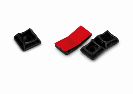 Selvklebende Kabelstripsfeste 20x20mm -50 stk- Halogenfri