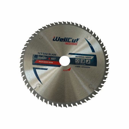 WELLCUT SAGBLAD 254-60 Senterhull 30, TRE