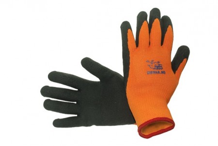 120 PAR.KRAFTIG FORET VINTERHANSKER STR 9-11 Halvgummiert