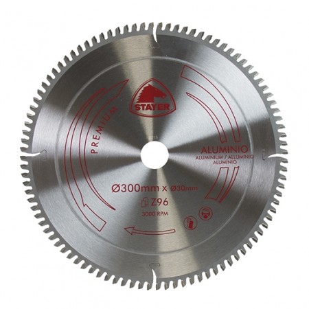 STAYER SAGBLAD 300-120, Senterhull 30, ALUMINIUM