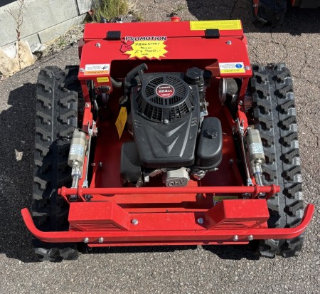 HH500TM Fjernstyrt gressklipper-batteri og bensin- 50 cm klippebredde
